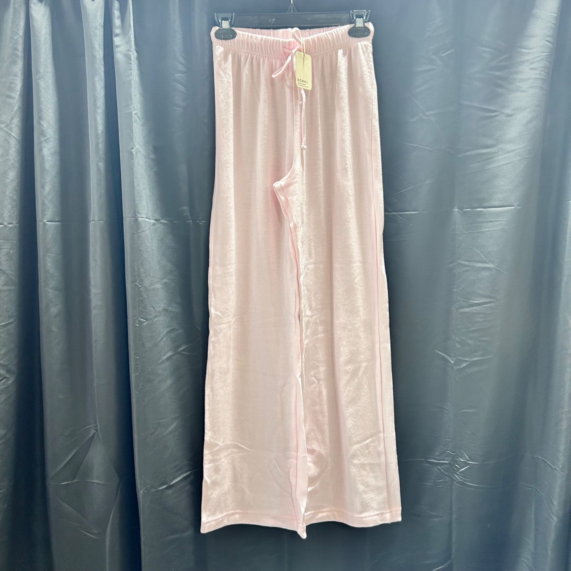 image of NWT Donni Sweater Wide Leg Pant In Pixie Pink Size Xs, Women's