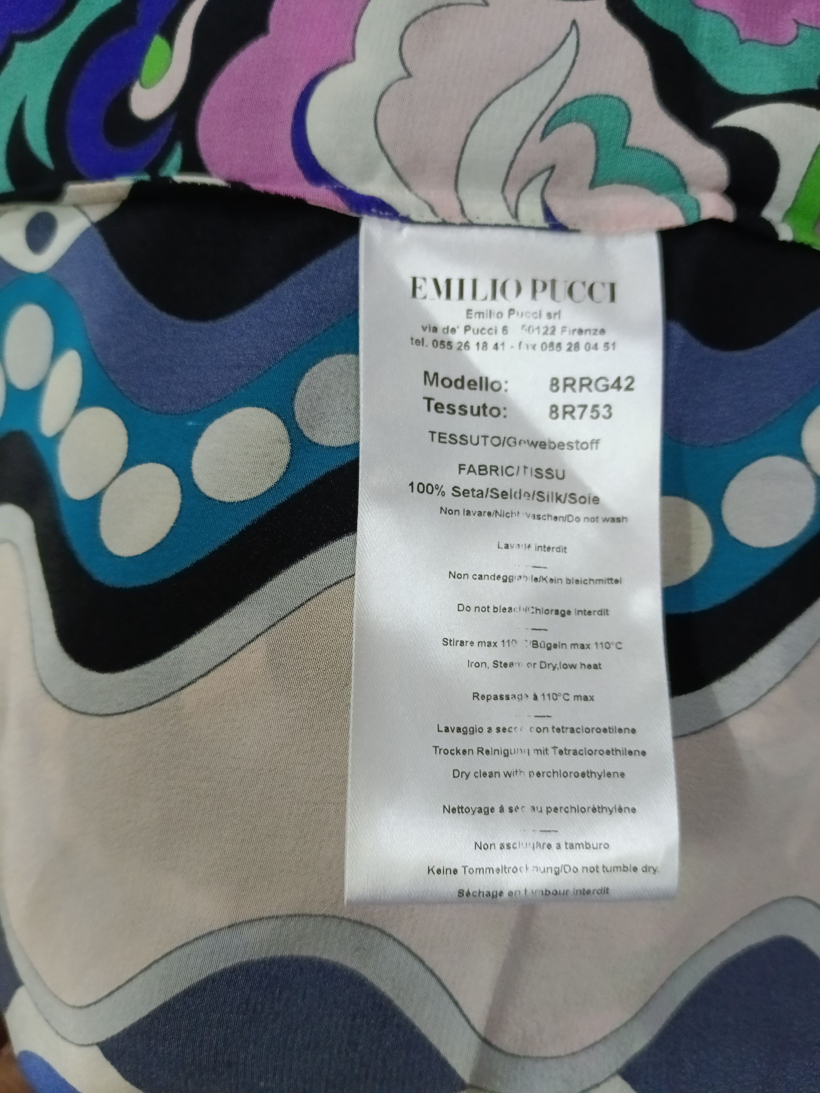 Emilio Pucci EMILIO PUCCI SILK Size M / US 6-8 / IT 42-44 - 6 Thumbnail