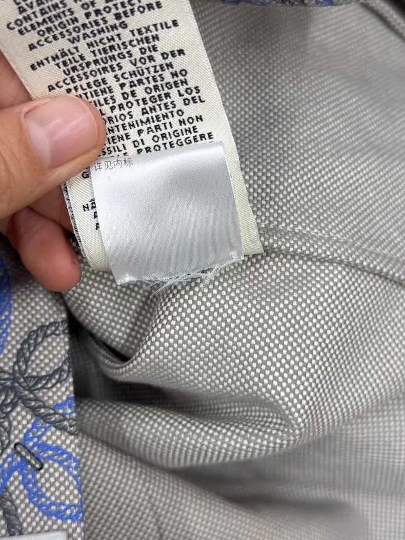 Hermes Hermes Grey Printed Denim Jacket Size XS / US 0-2 / IT 36-38 - 7 Thumbnail