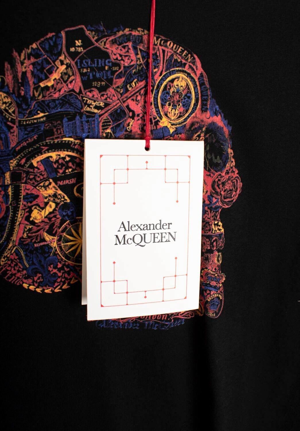 Alexander McQueen Original Alexander McQueen Skull Men Black T Shirt L/XL B020 Size US L / EU 52-54 / 3 - 5 Thumbnail
