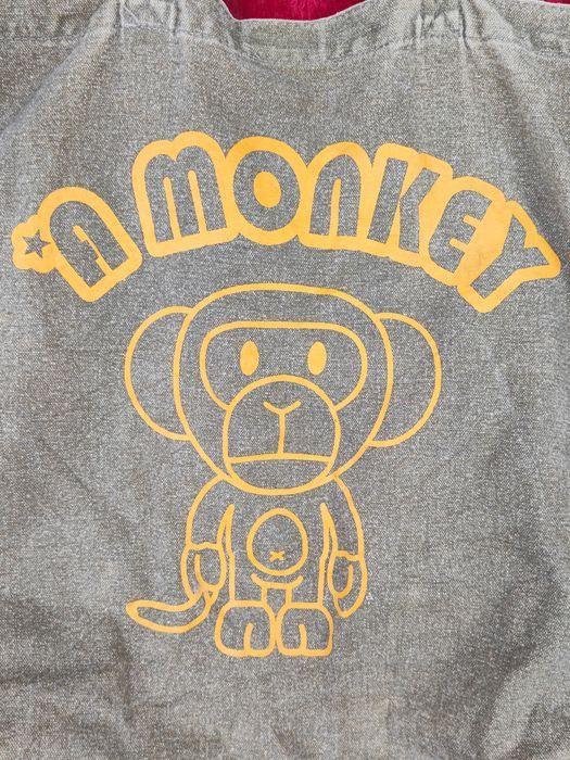 Japanese Brand A Monkey Brown Shoulder tote Bag #SB047DLAL Size ONE SIZE - 12 Thumbnail