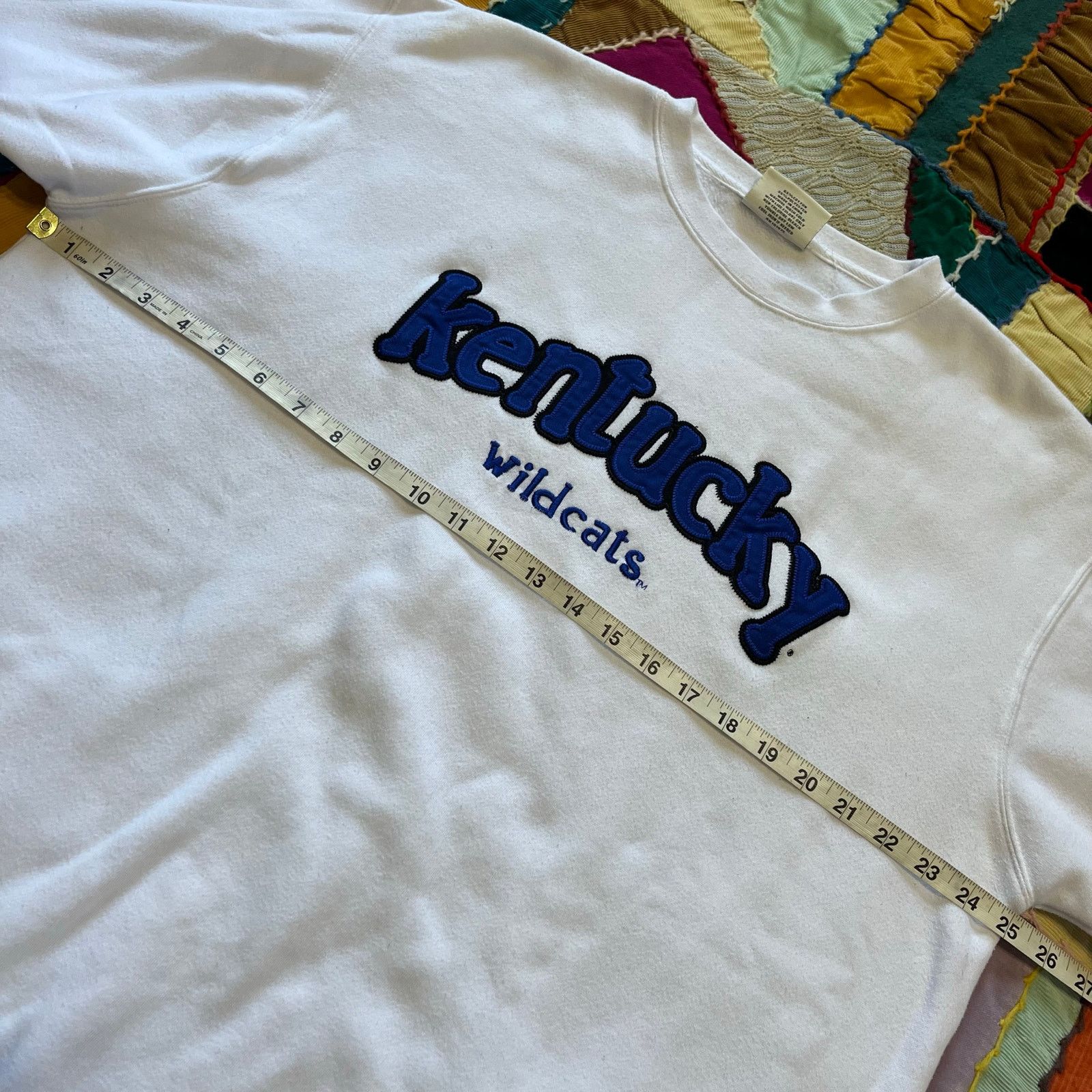 Other J America Kentucky Wildcats Embroidered White Crewneck Large Size US L / EU 52-54 / 3 - 5 Thumbnail
