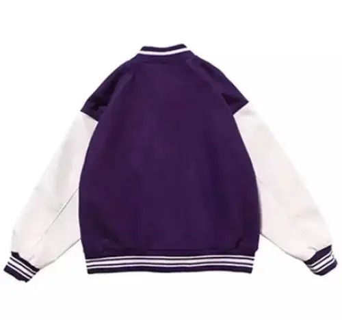 Other Bone Patchwork Varsity Jacket Size US L / EU 52-54 / 3 - 3 Thumbnail