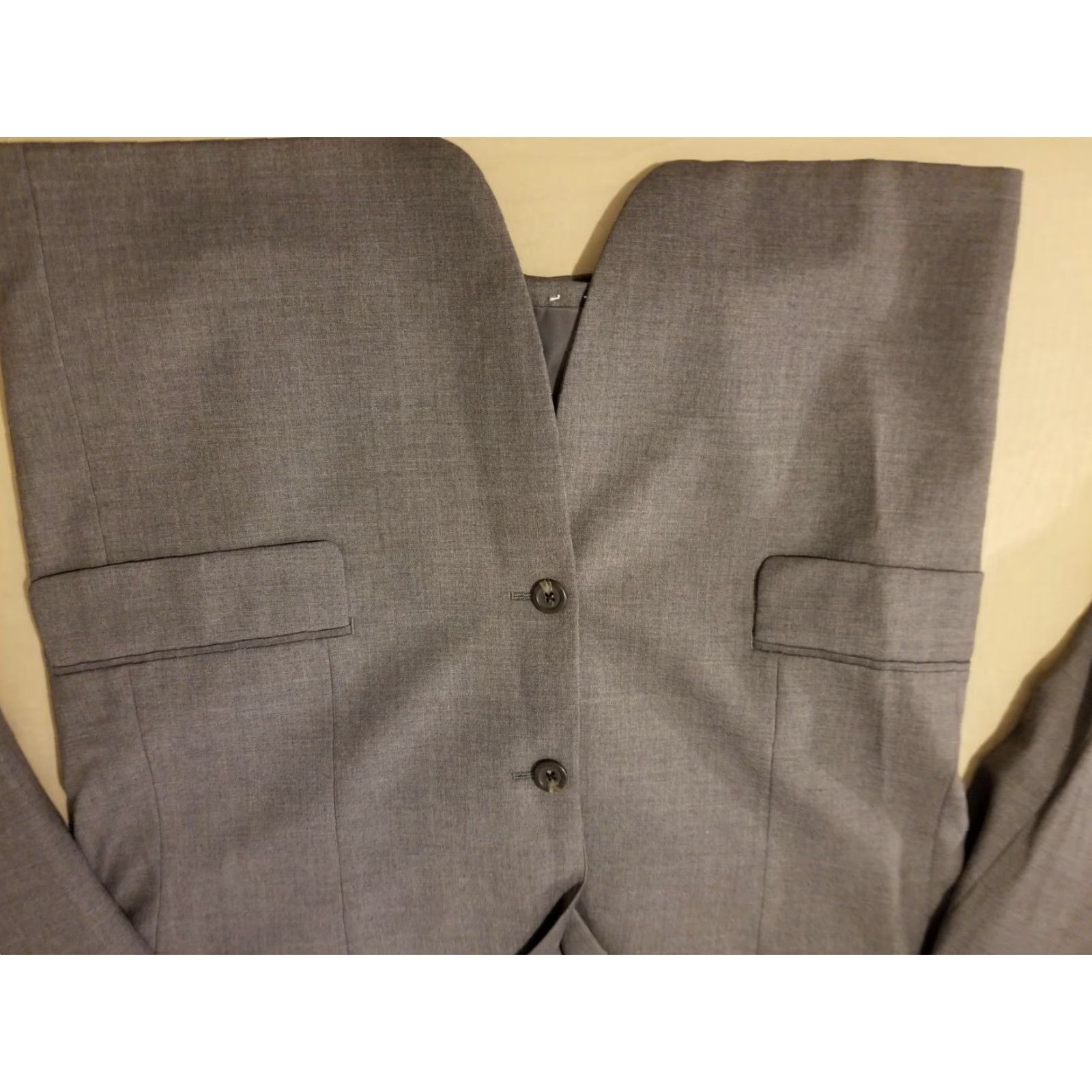 Polo Ralph Lauren VINTAGE Polo Ralph Lauren Sport Blazer Wool 3-in-1 Jacket Grey 43R Mens Polo Ralph Lauren 3-in-1 Blazer Wool Gray 43R Mens Size US XL / EU 56 / 4 - 3 Thumbnail