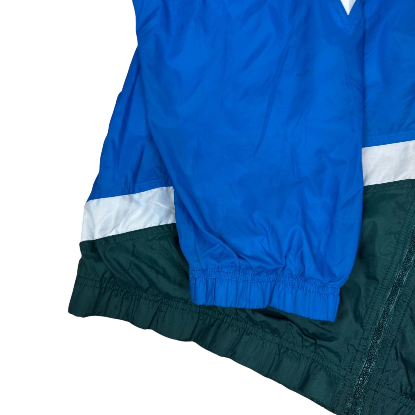 Nike Vintage Nike Men's Green Blue Swoosh Logo Full Zip Jacket XL Size US XL / EU 56 / 4 - 6 Thumbnail