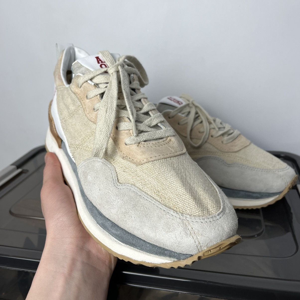 A.S.98 A.S.98 Burke Lux Italian Sneakers Handcrafted Retro Runner Size US 9 / EU 42 - 3 Thumbnail