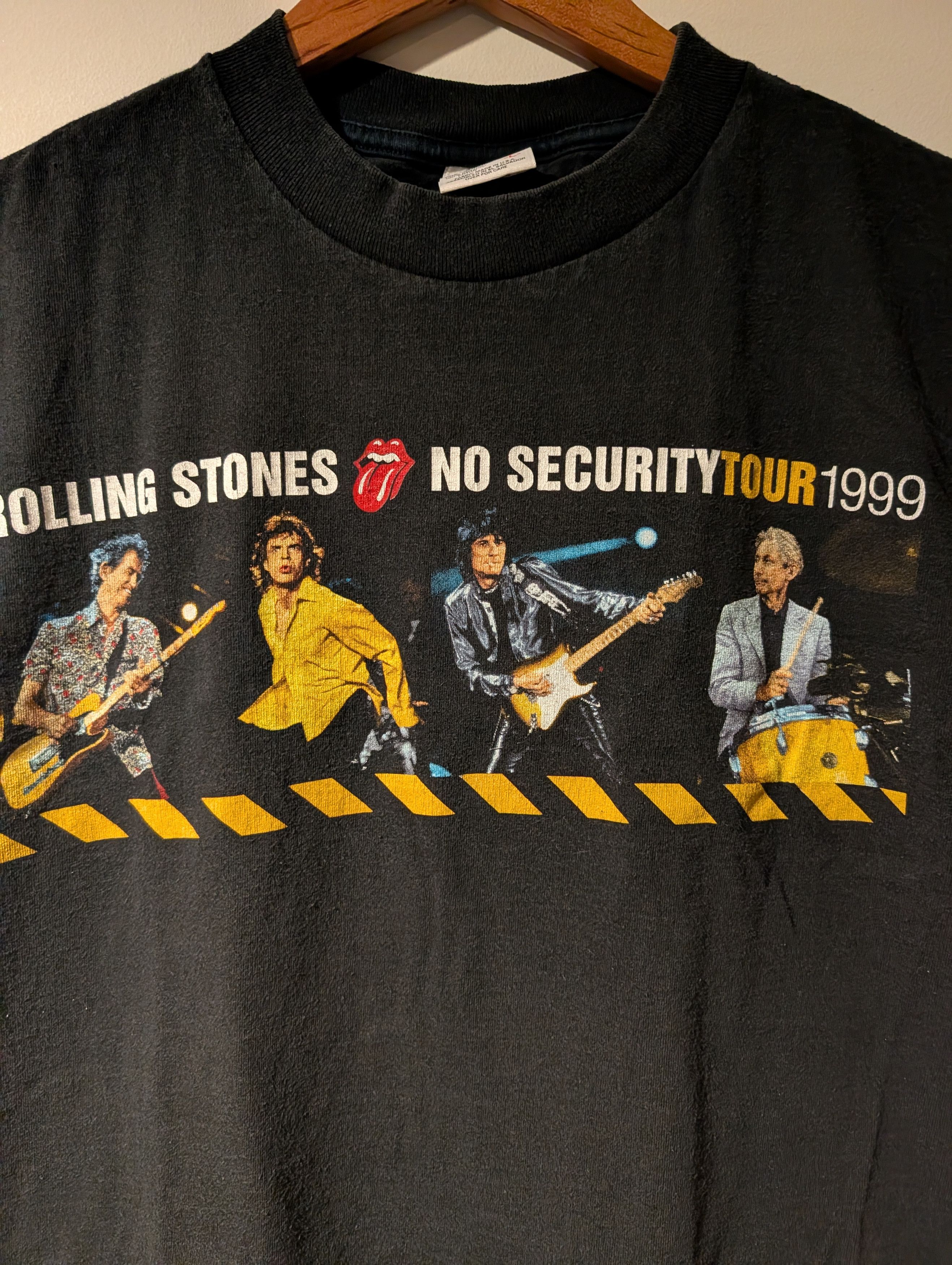 Band Tees Vintage 1999 Rolling Stones No Security Shirt Sleeveless Size US L / EU 52-54 / 3 - 2 Thumbnail
