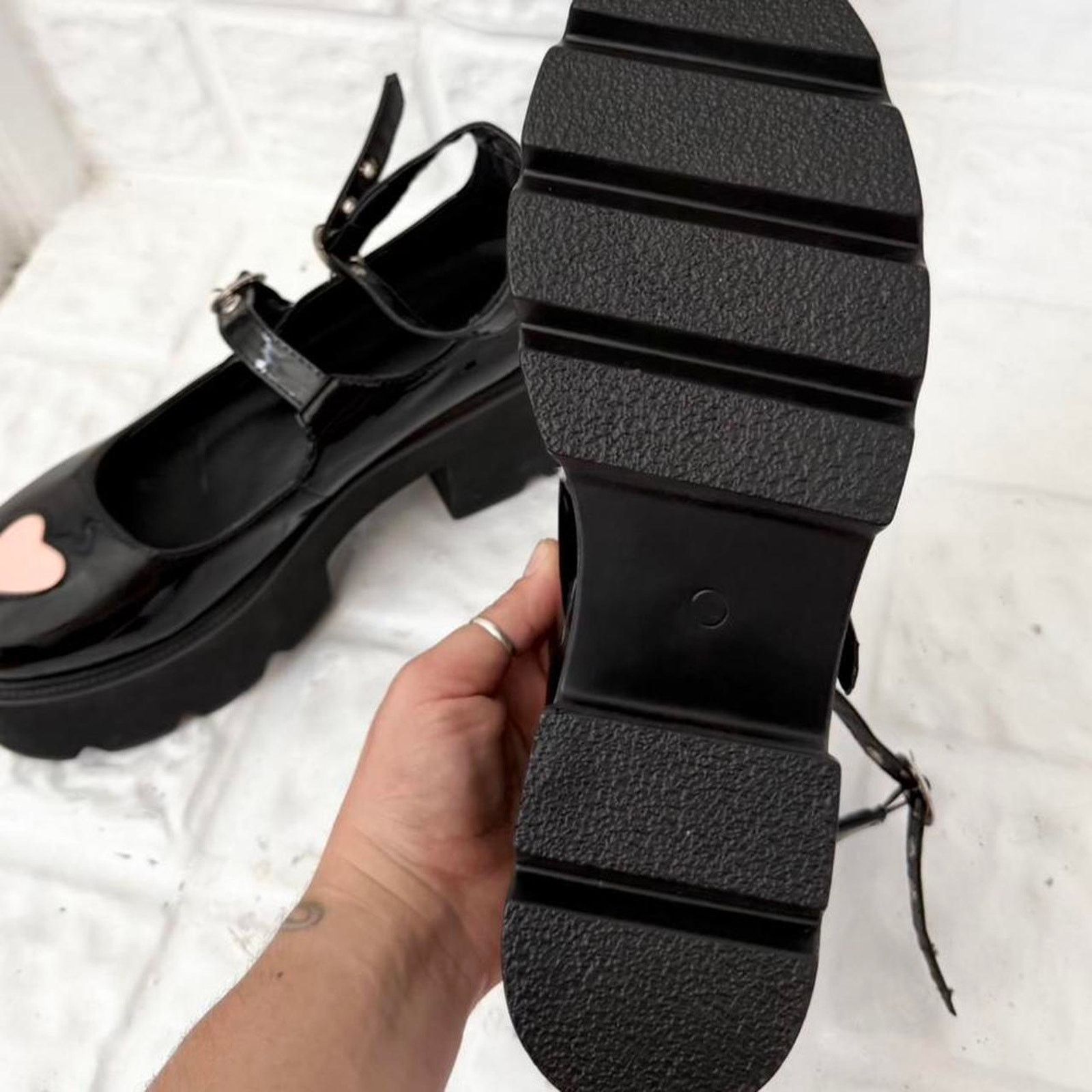 Other ✿ chunky platform mary jane heels ✿ Size US 10 / IT 40 - 7 Thumbnail