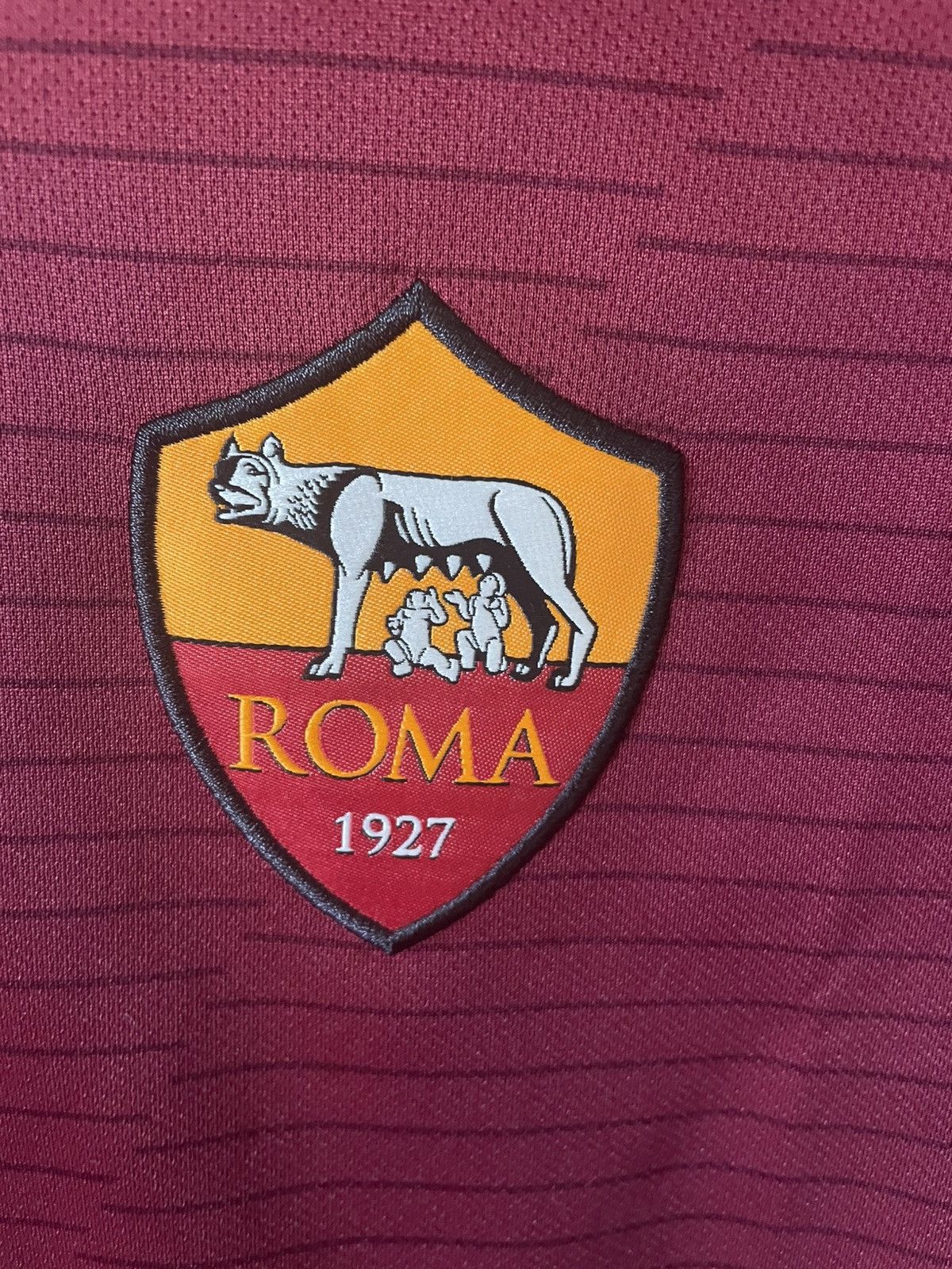 Nike AS Roma 2017/18 Home Jersey Size US M / EU 48-50 / 2 - 2 Thumbnail