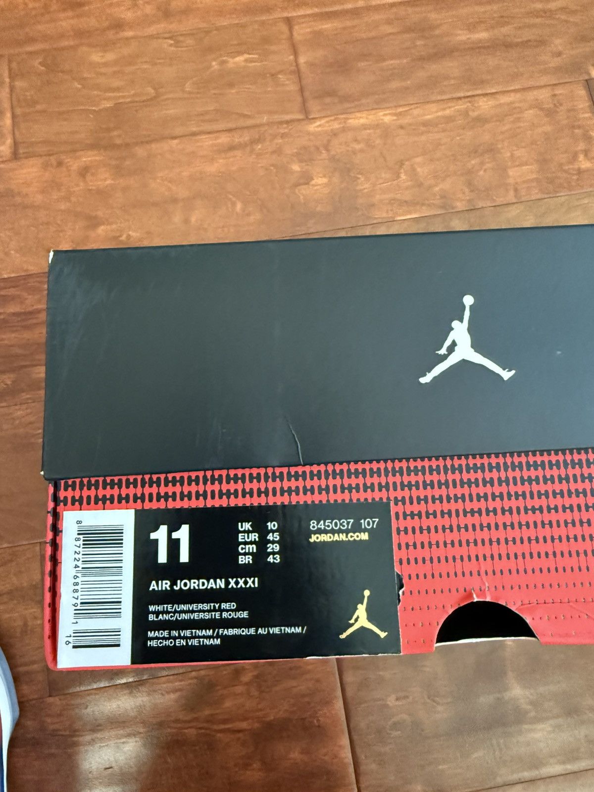 Jordan Brand × Nike Jordan 31 “USA” Size US 11 / EU 44 - 7 Thumbnail