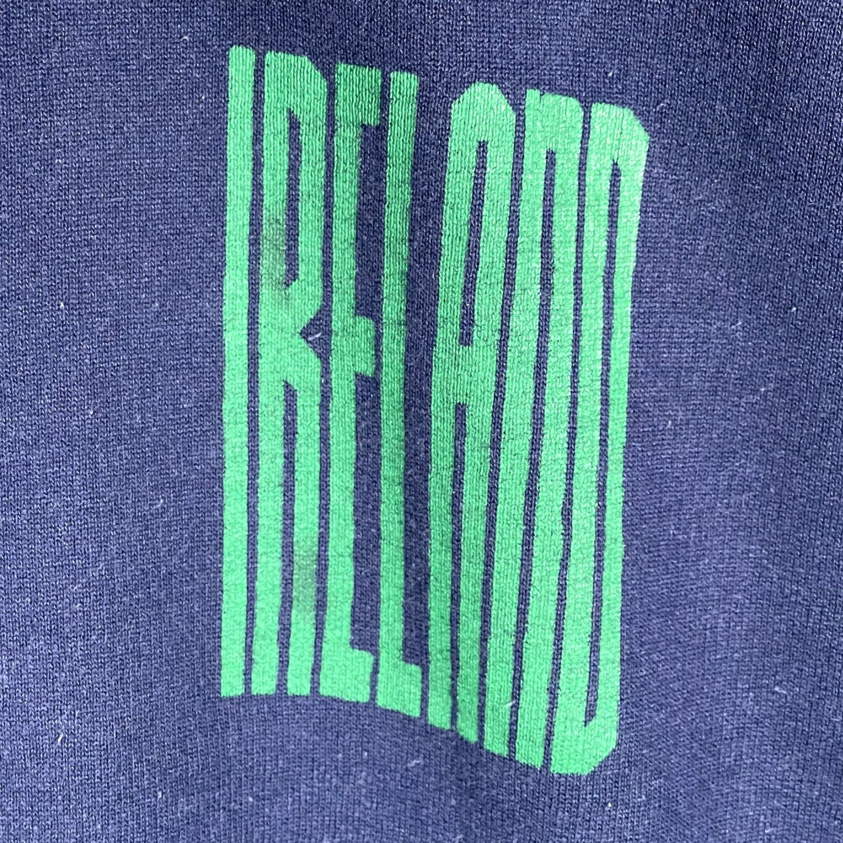 Vintage VINTAGE Connolly Hoodie Mens XL Blue Ireland Graphic Made in Ireland 80s Size US XL / EU 56 / 4 - 4 Thumbnail
