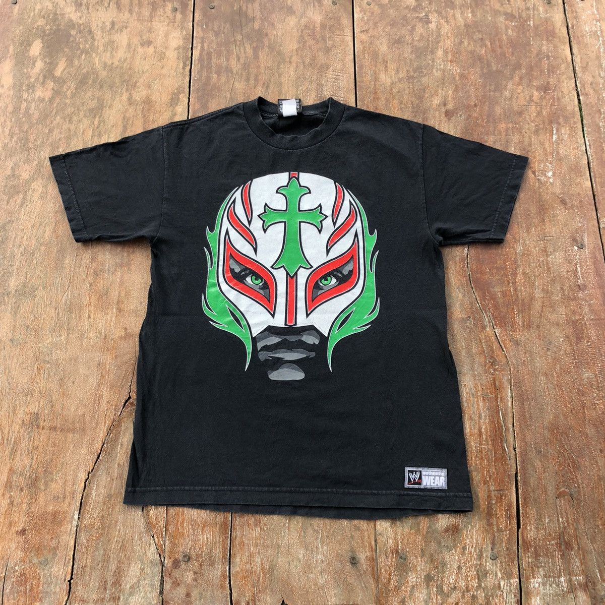 Vintage Vintage 2008 WWF/WCW Rey Mysterio Rare Shirt Size US M / EU 48-50 / 2 - 2 Thumbnail