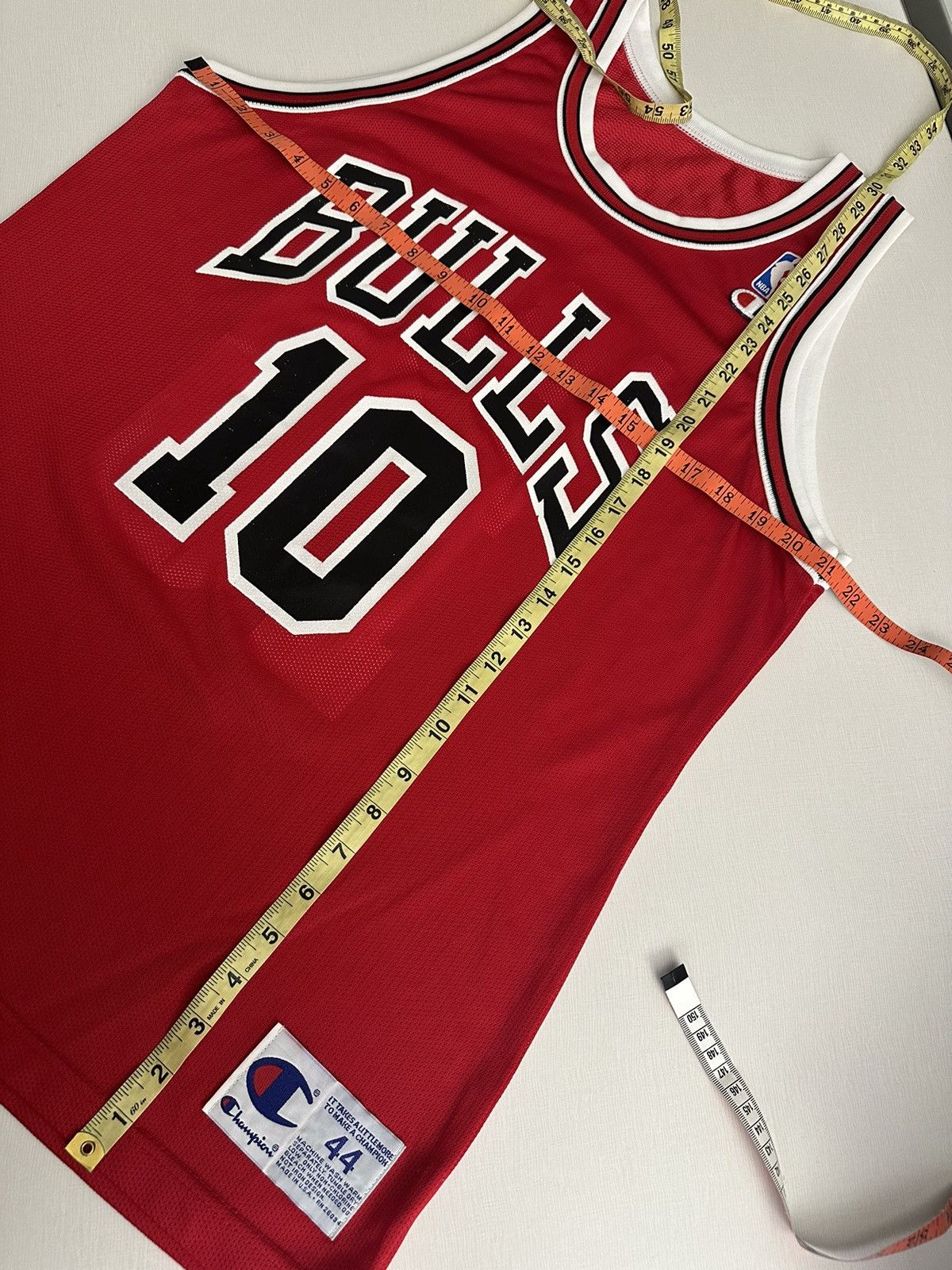 Champion × NBA × Vintage 90s NBA Champion Jersey Chicago Bulls BJ Armstrong 44/L Size US L / EU 52-54 / 3 - 10 Thumbnail