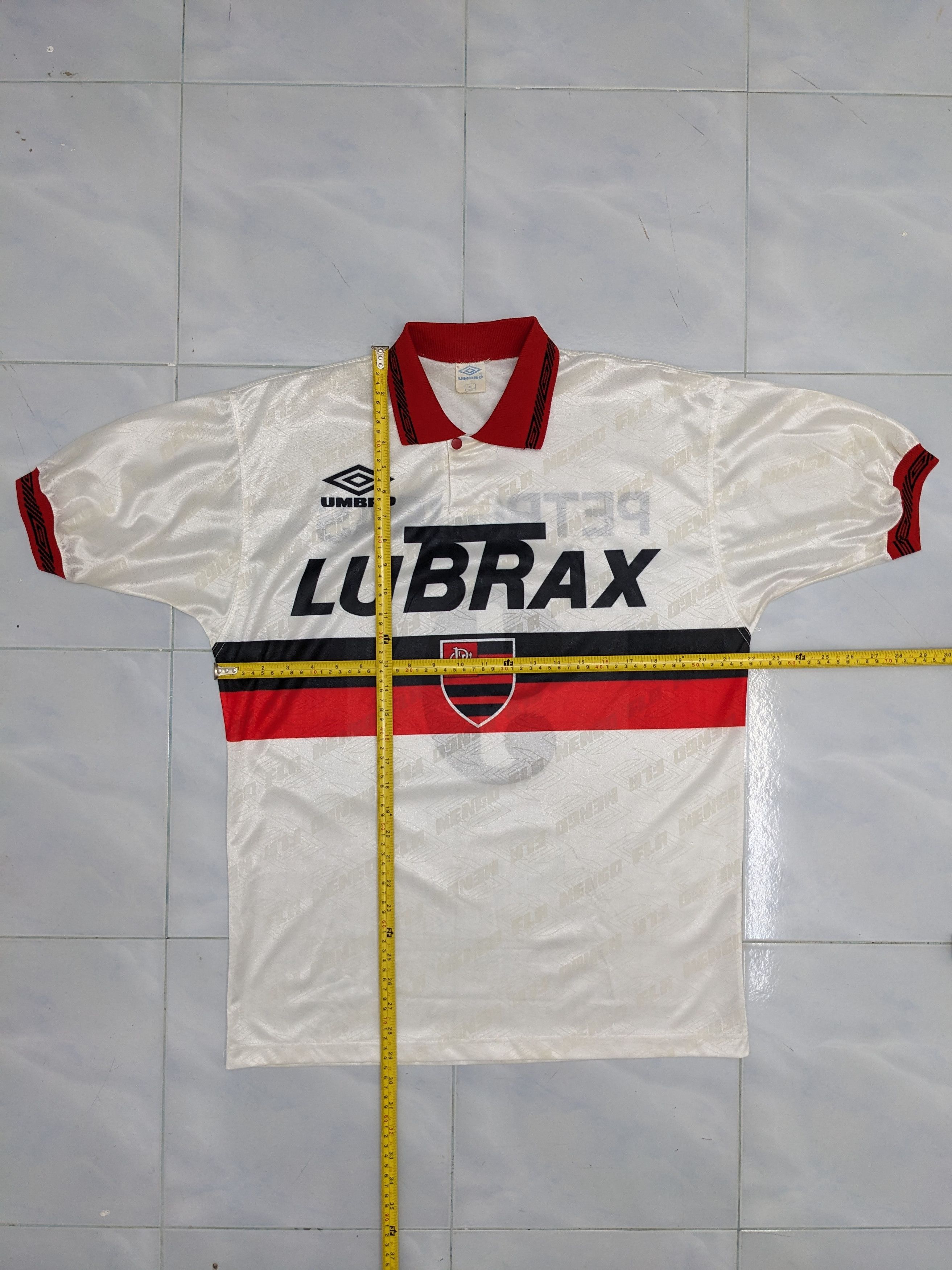 Vintage VINTAGE C.R. FLAMENGO PETROBRA'S JERSEY Size US L / EU 52-54 / 3 - 8 Thumbnail