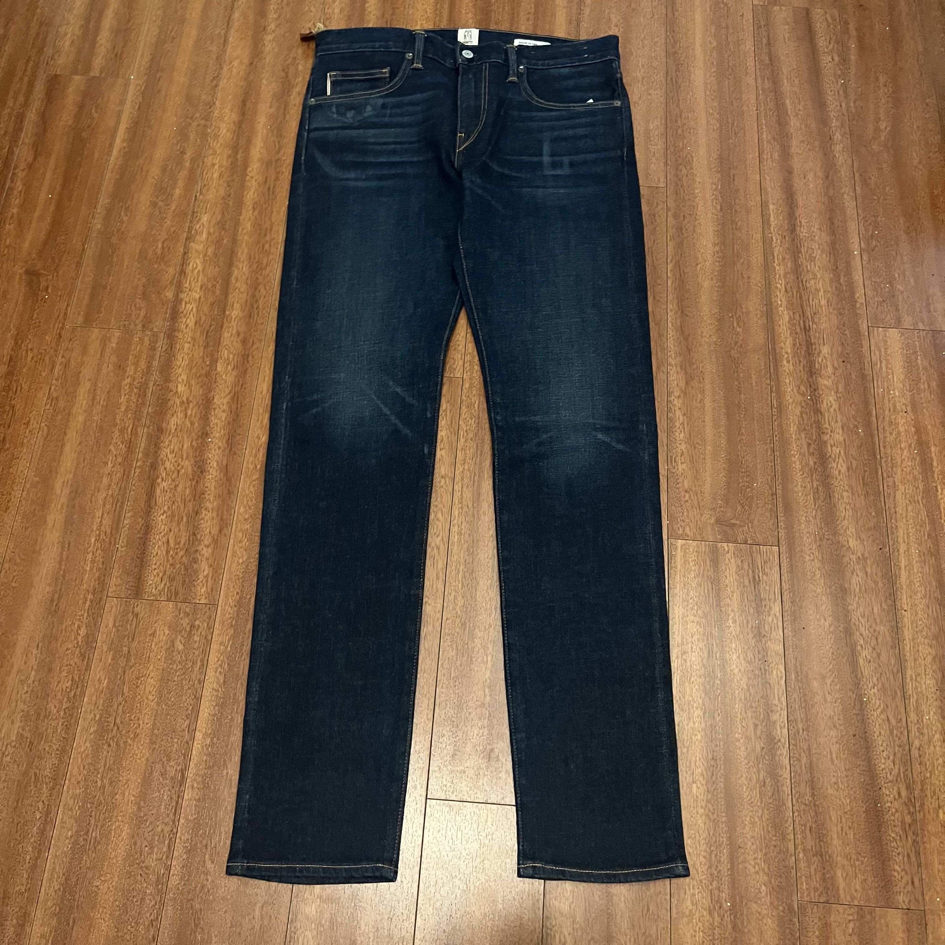 Hiroshi Kato Hiroshi Kato Pen Slim Jeans Indigo 14oz Stretch Selvedge 32 Size US 32 / EU 48 - 8 Thumbnail