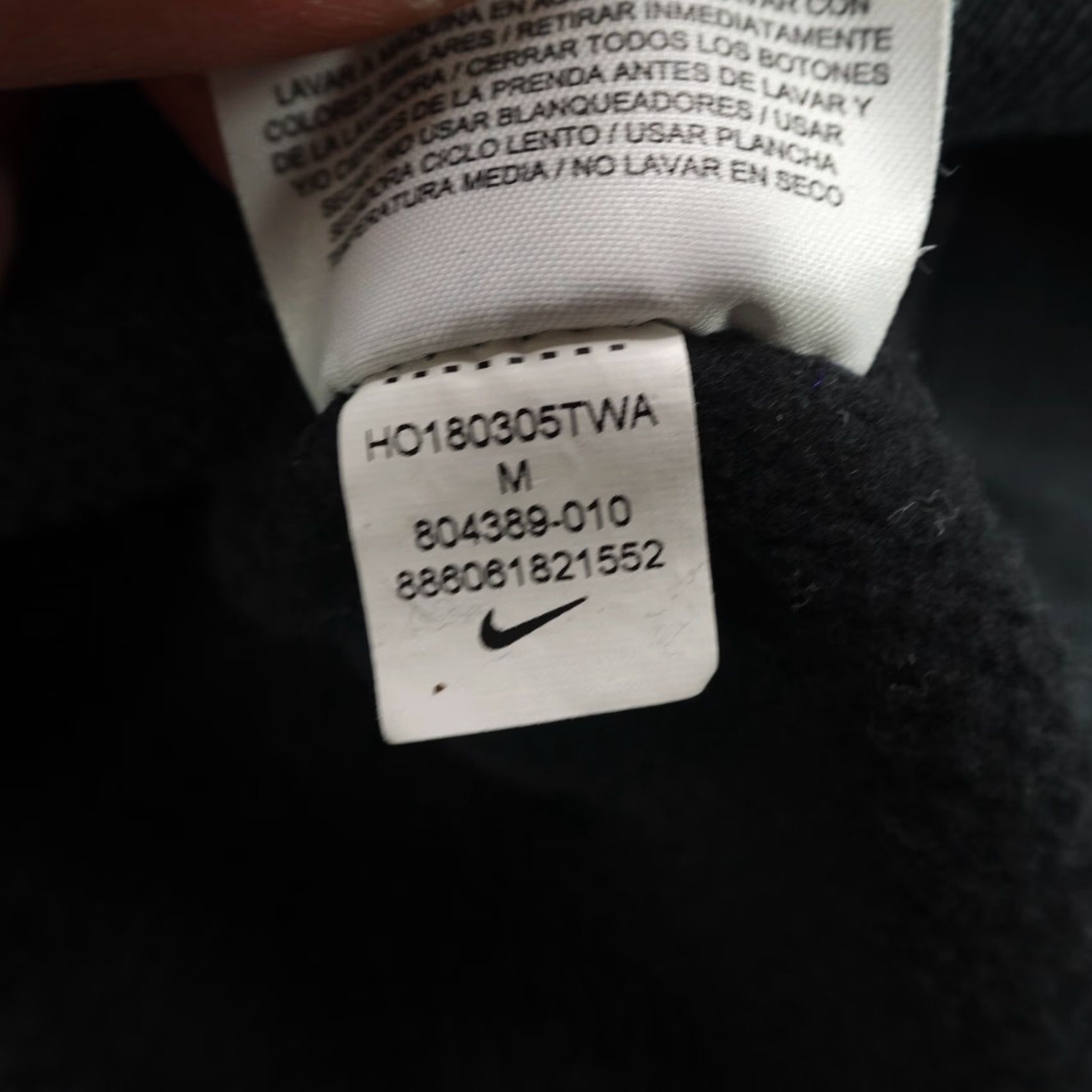 Nike Nike Hoodie Mens Medium Black Portland Hood To Coast Sweatshirt HTC PTC Zip Up Size US M / EU 48-50 / 2 - 7 Thumbnail