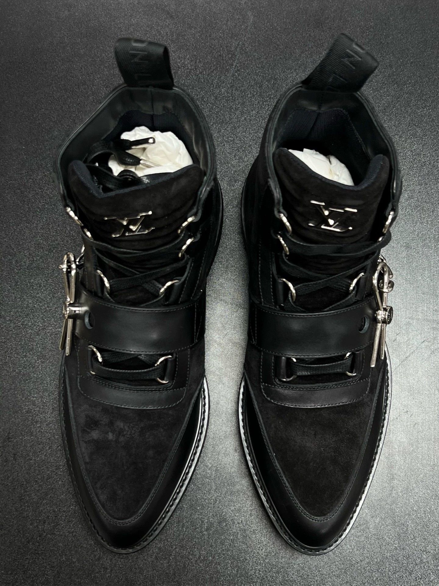 Louis Vuitton lv creeper short boots black size uk5.5 Size US 6 / EU 39 - 3 Thumbnail