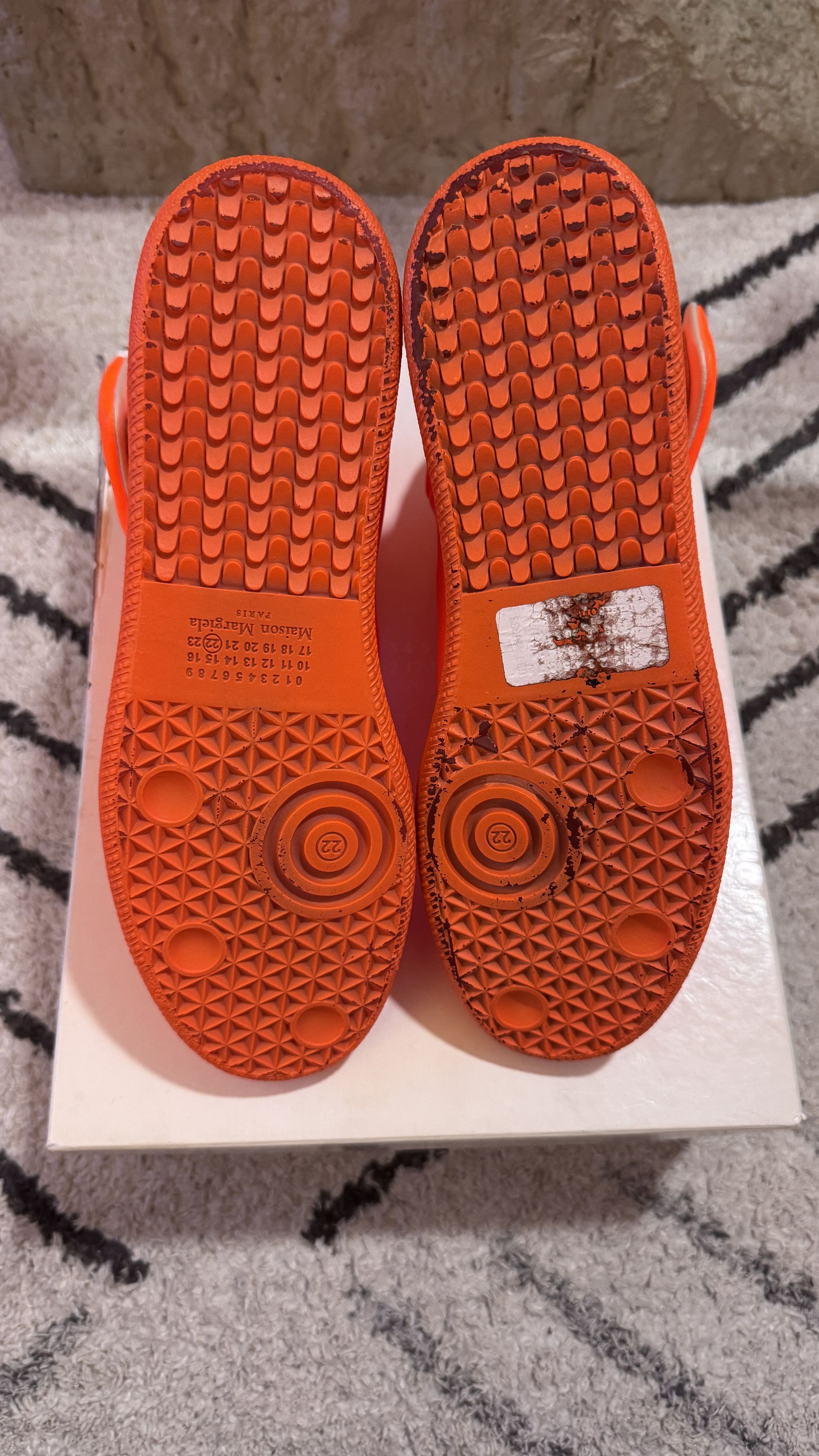 Maison Margiela Maison Margiela Future hi leather orange Size US 11 / EU 44 - 5 Thumbnail