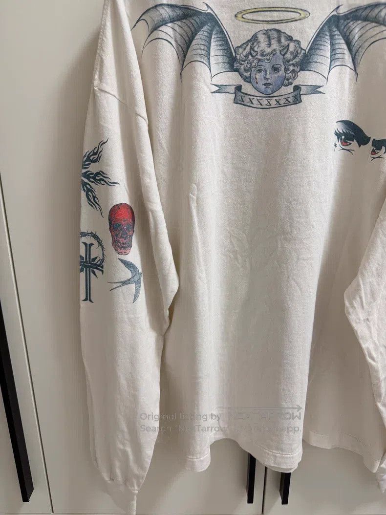 Saint Michael Saint Michael Tattoo Tattoo Long Sleeve Size US XL / EU 56 / 4 - 7 Thumbnail
