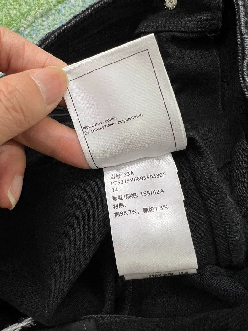 Chanel Chanel 23A popular black micro flared jeans Size 42" / US 20 - 5 Thumbnail