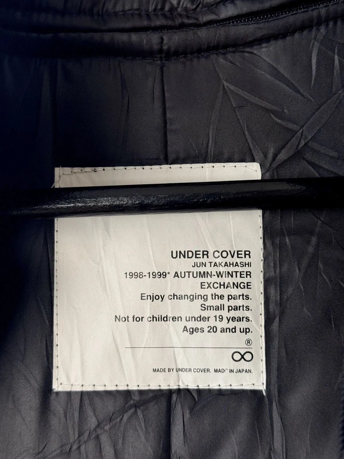 Jun Takahashi Japan Undercover Jacket Black Jun Takahashi Size S / US 4 / IT 40 - 17 Thumbnail