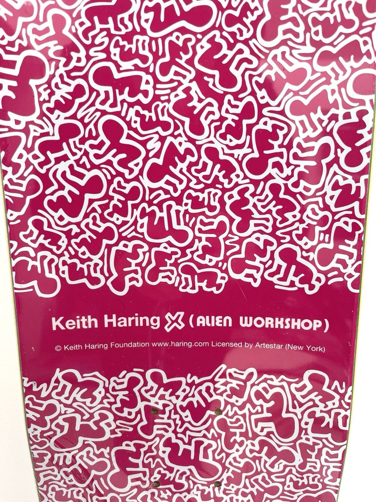 Keith Haring New Keith Haring Alien Workshop Grant Taylor SkateDeck 8.125 Size ONE SIZE - 6 Thumbnail
