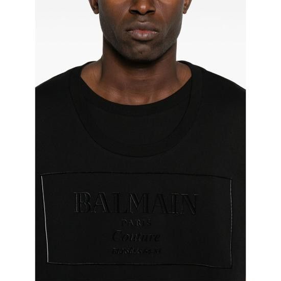 Balmain BALMAIN Men T-Shirts EH1EG028 BC88 0PA BLACK Size US S / EU 44-46 / 1 - 1 Thumbnail
