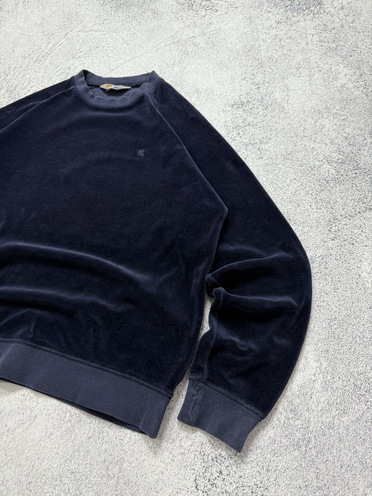 Carhartt 🔥VINTAGE CARHARTT CREWNECK SWEATSHIRT VELVET Y2K Size US M / EU 48-50 / 2 - 3 Thumbnail