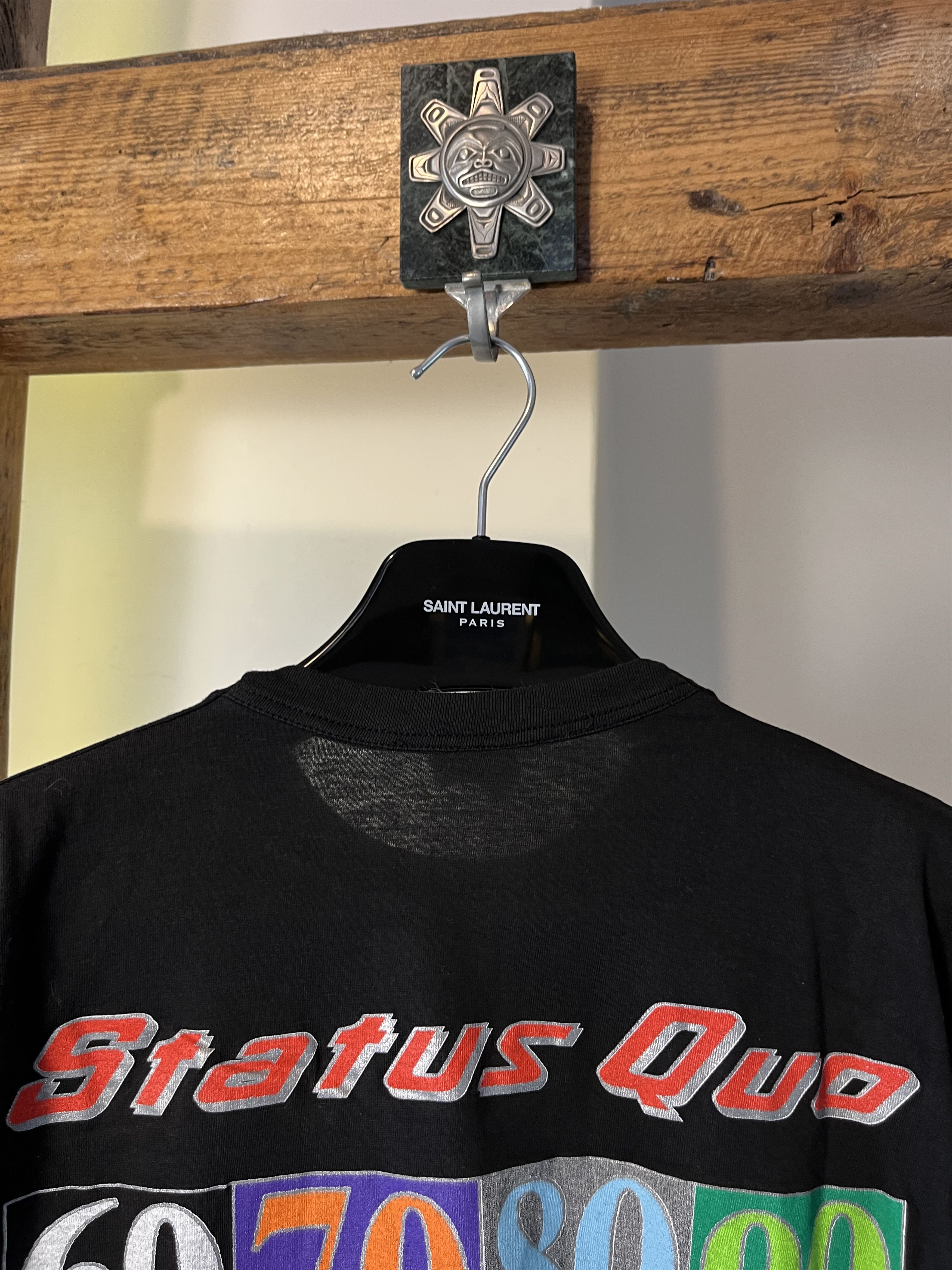 Band Tees × Vintage Status Quo - Rocking All Over The Years 1990 Size US L / EU 52-54 / 3 - 7 Thumbnail