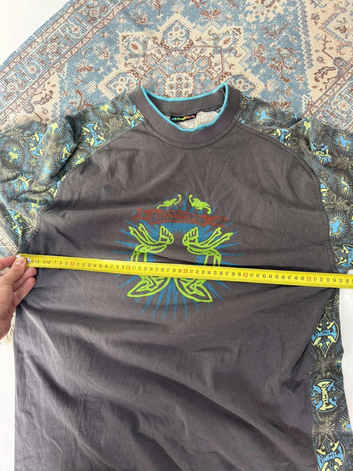 O'Neill Vintage 90s Oneill Surf Y2K T-Shirt Size US L / EU 52-54 / 3 - 10 Thumbnail
