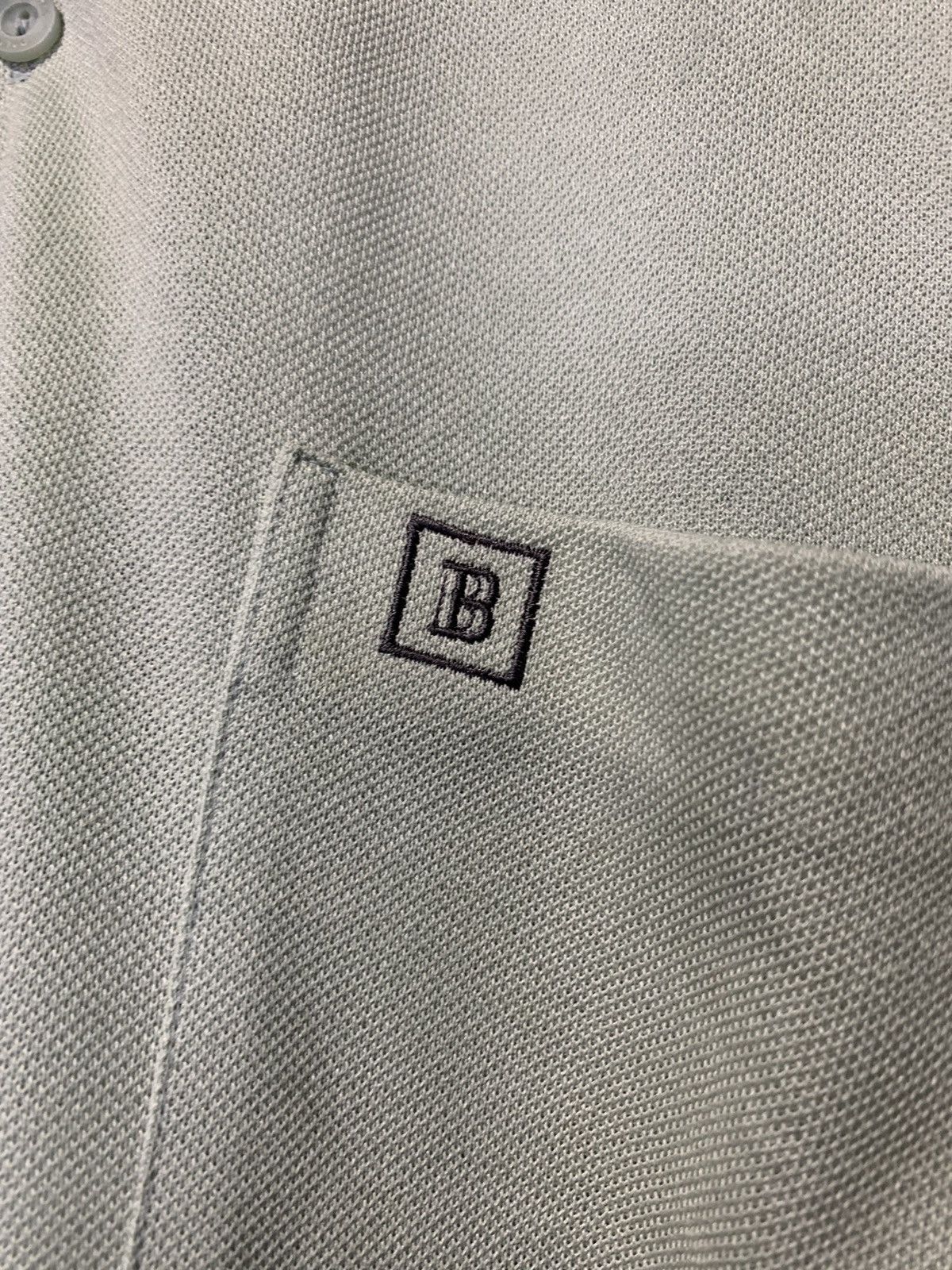 Balmain 2000s Balmain Paris spell out polo shirt rugby Size US L / EU 52-54 / 3 - 3 Thumbnail