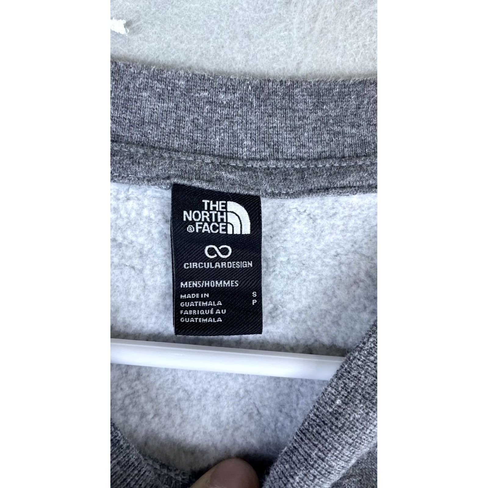 The North Face The North Face Sweatshirt Mens Small Gray Pullover Fleece Logo Crewneck Casual Size US S / EU 44-46 / 1 - 4 Thumbnail