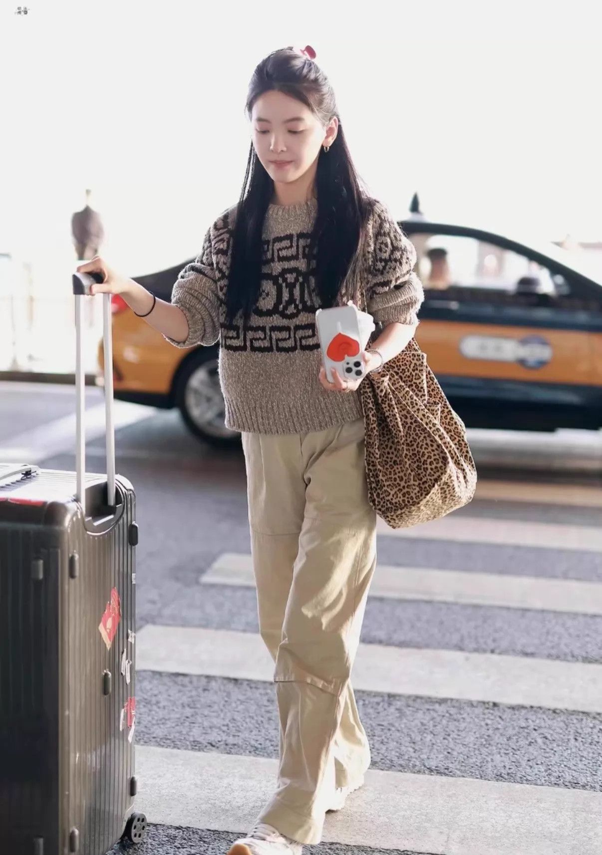 Celine Celine 23ss Fair Isle wool beige short overhead sweater S Size S / US 4 / IT 40 - 8 Thumbnail