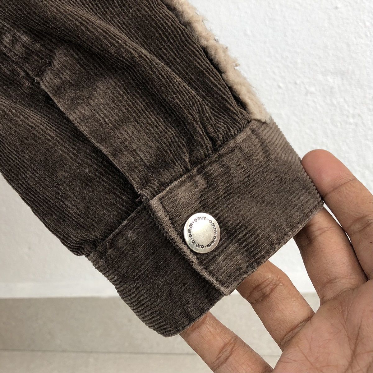 Japanese Brand Vintage ooh mow mao Conduray Lined Sherpa Jacket Size US M / EU 48-50 / 2 - 16 Thumbnail