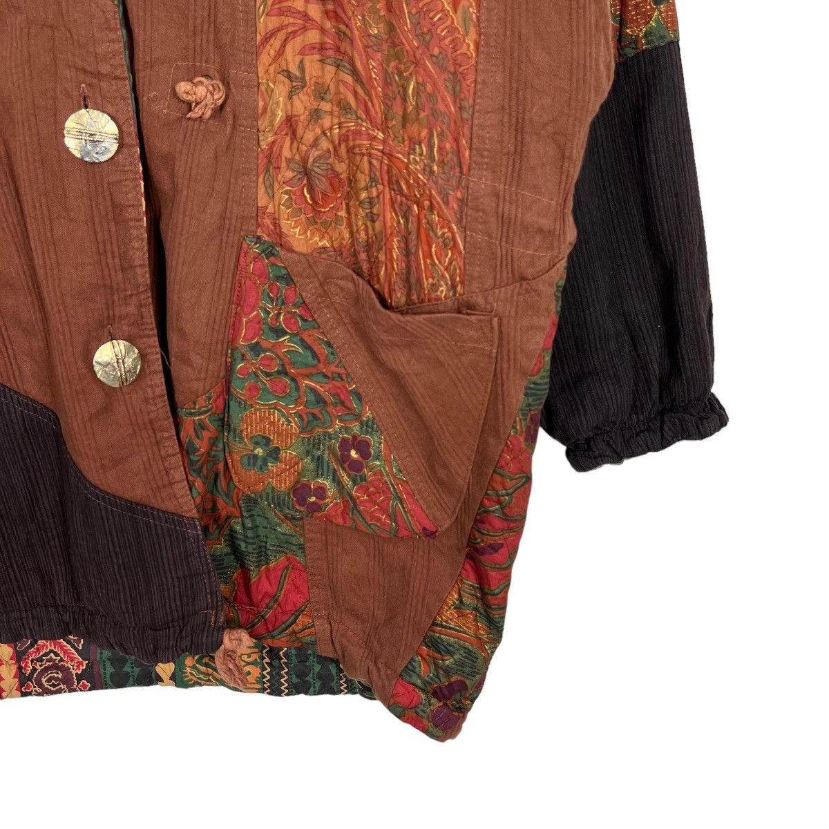 Japanese Brand 🔥 60s RARE VINTAGE INDIGO PATCHWORK JACKET Size US M / EU 48-50 / 2 - 5 Thumbnail