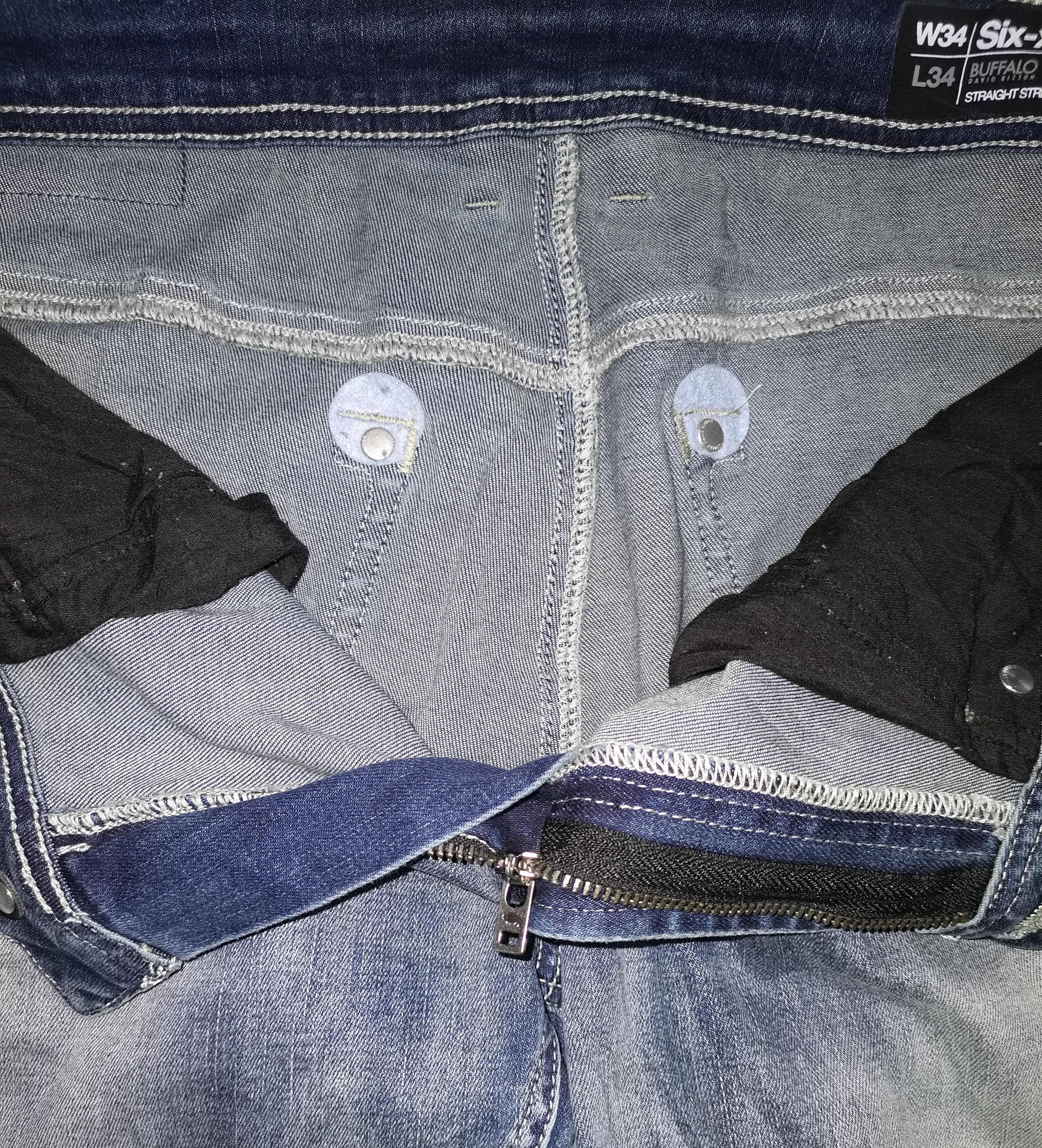 Buffalo David Bitton BUFFALO DAVID BITTON STRAIGHT STRETCH SIX-X SAND WASH JEANS Size US 34 / EU 50 - 5 Thumbnail