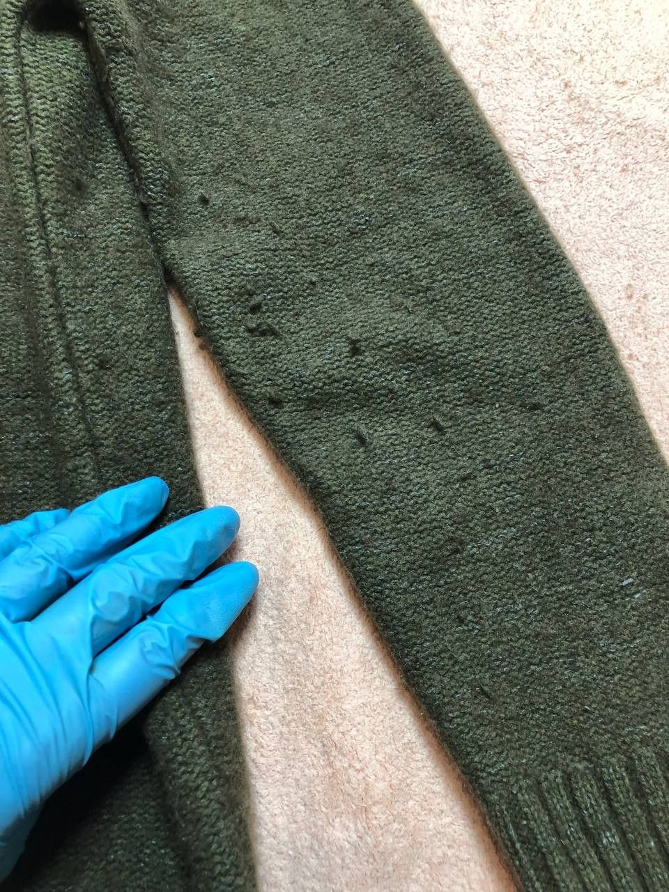 Barbour BARBOUR Dark Green Knit Crewneck Pullover Sweater Size US XL / EU 56 / 4 - 14 Thumbnail