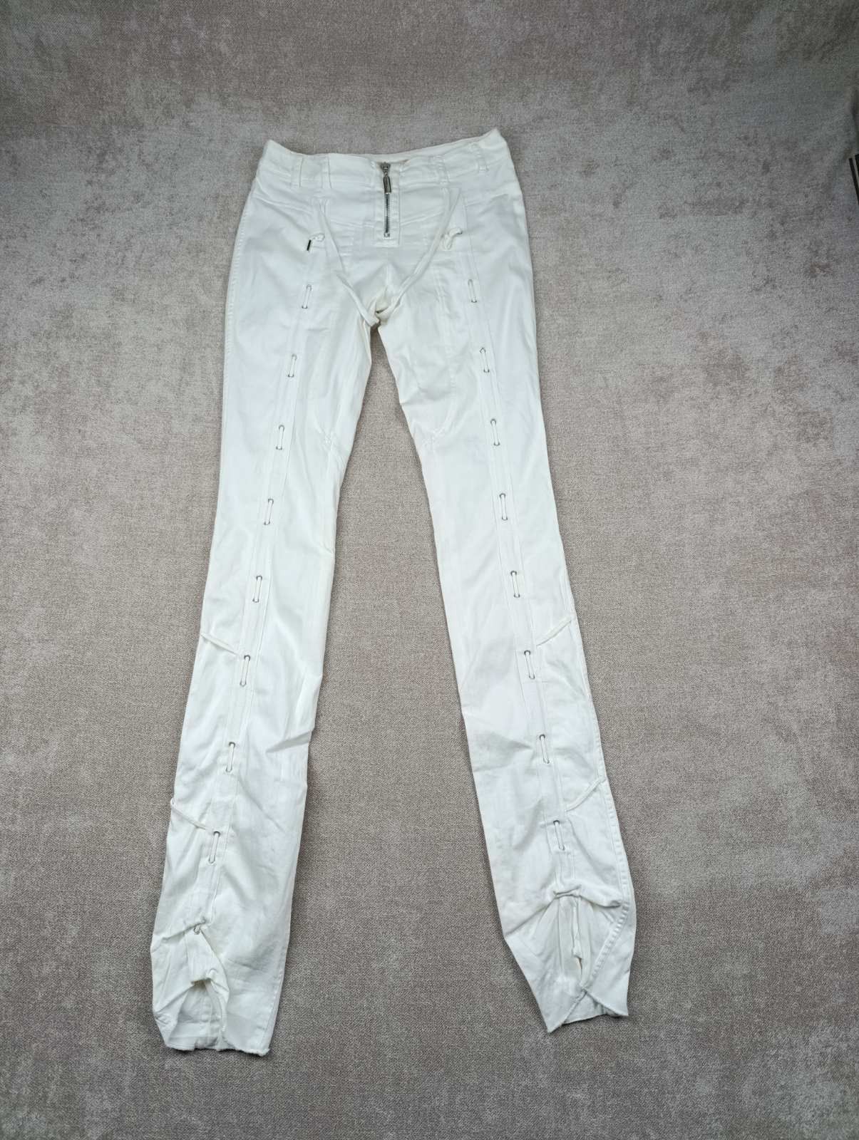 Versus Versace WOMEN'S AVANT GARDE OPIUM DRAWSTRING PANTS VERSUS VERSACE Size 26" / US 2 / IT 38 - 1 Thumbnail