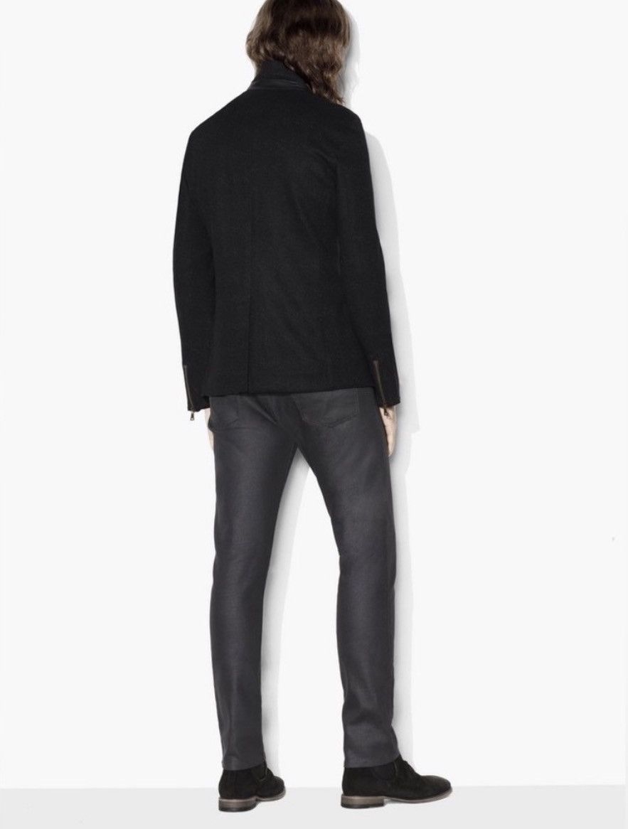 John Varvatos Knit Blazer in Wool Blend Small Size US S / EU 44-46 / 1 - 2 Thumbnail
