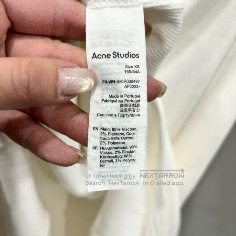 Acne Studios Acne Studios Knit Sleeveless Fringe Vest + Skirt Size XS / US 0-2 / IT 36-38 - 8 Thumbnail