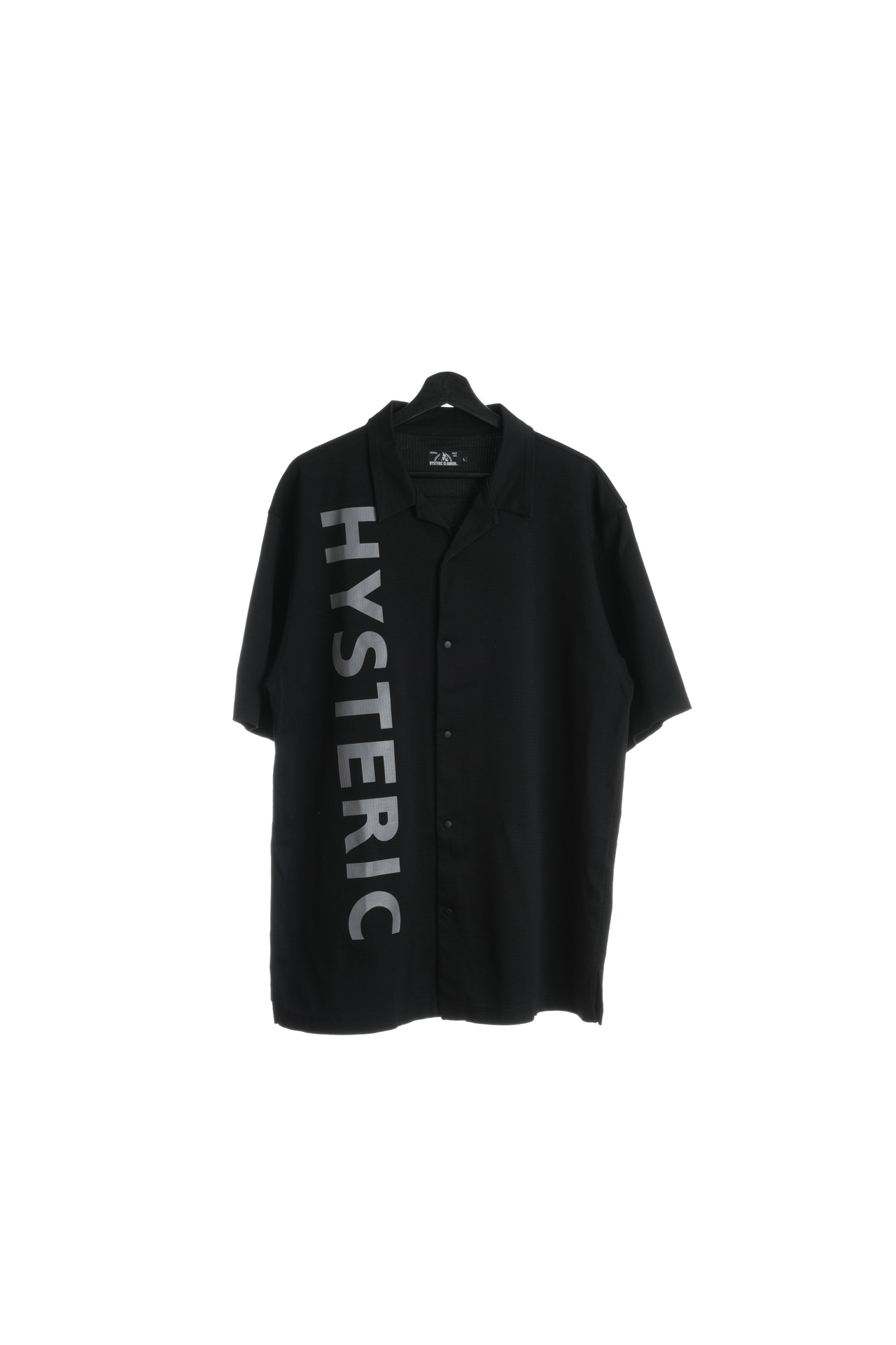 Hysteric Glamour Oversized Logo Camp Collar Button Up Shirt Size US L / EU 52-54 / 3 - 1 Thumbnail