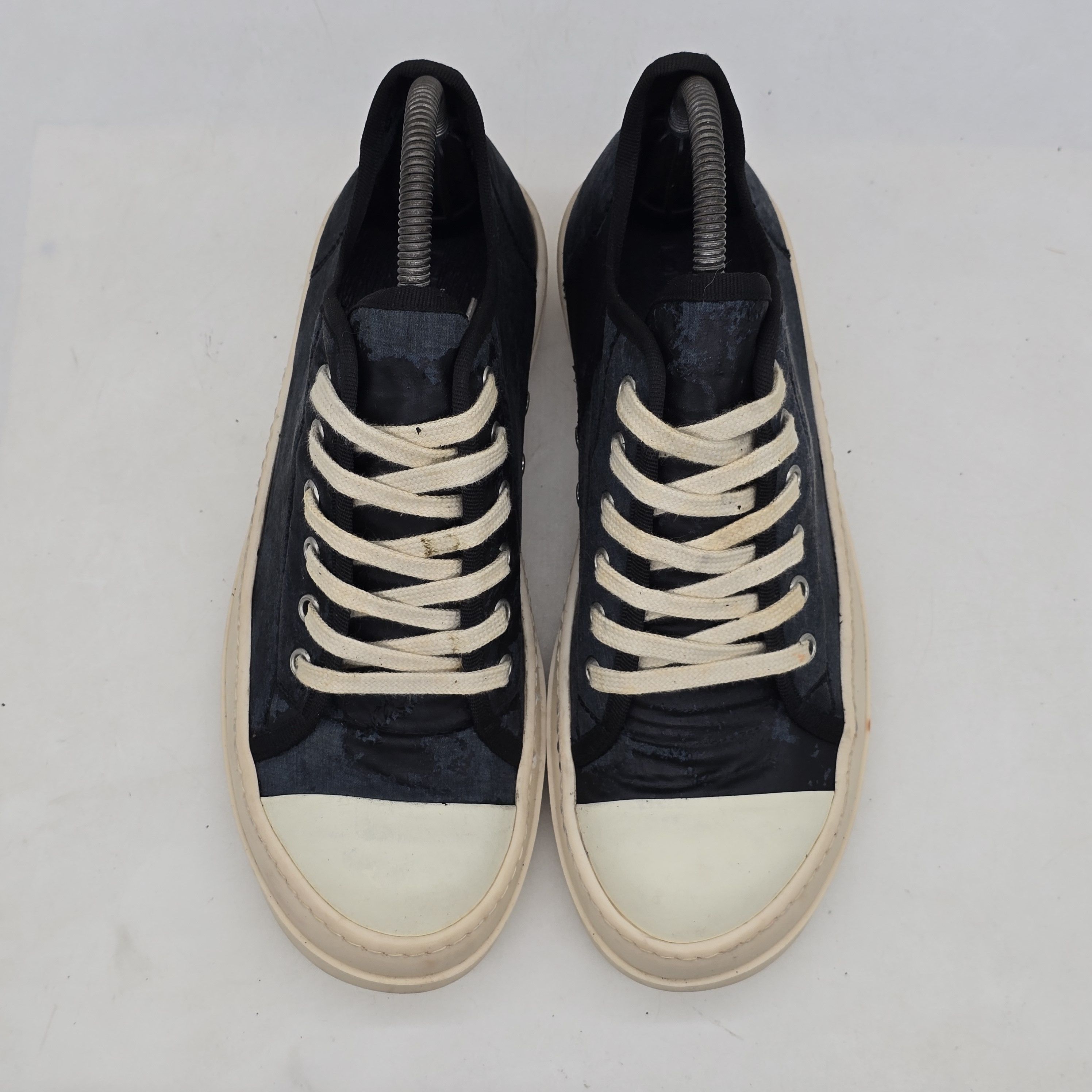 Rick Owens Drkshdw Rick Owens Drkshdw - Deteriorated Polyurethane Ramones Size US 9 / IT 39 - 3 Thumbnail