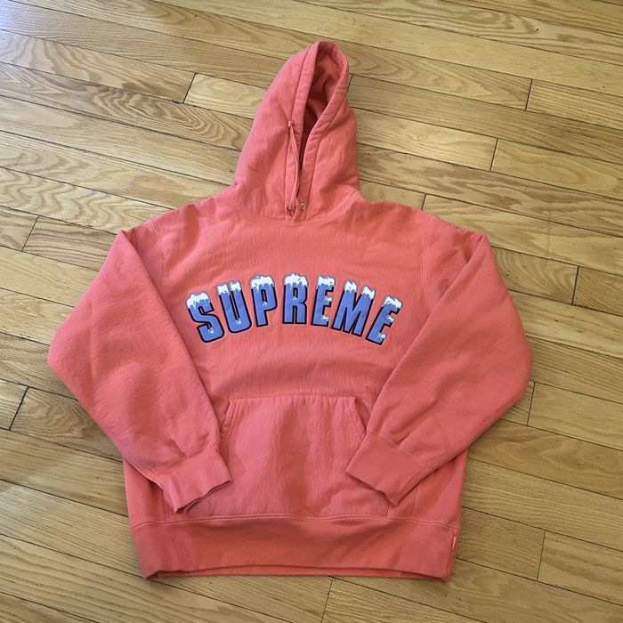 Supreme coral outlet hoodie