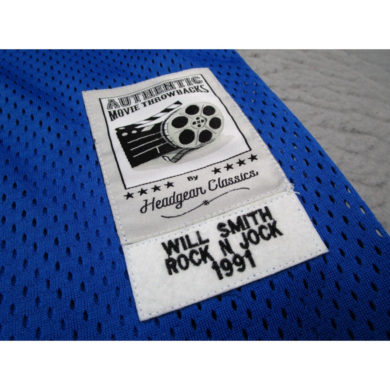 Vintage Headgear Classics Jersey Tank Top Mens Medium Blue Stitched MTV Will Smith 1991 Size US M / EU 48-50 / 2 - 3 Thumbnail