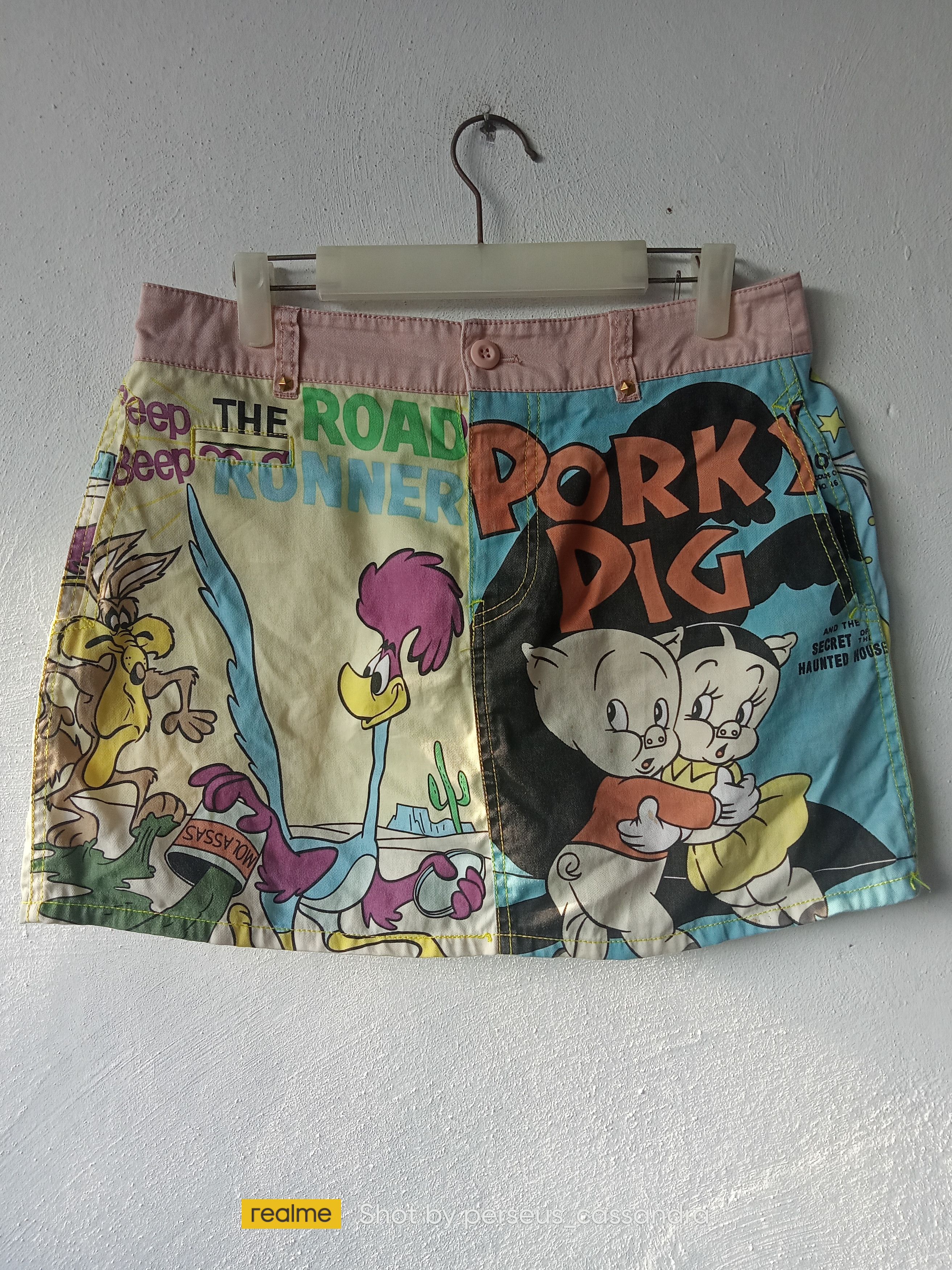Cartoon Network Looney Tunes OVP Mini Skirt Size 30" / US 8 / IT 44 - 1 Thumbnail