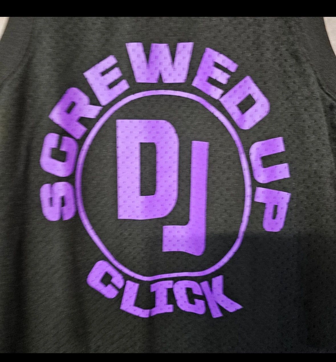 DJ Screw mitchell & ness basketball jersey size medium