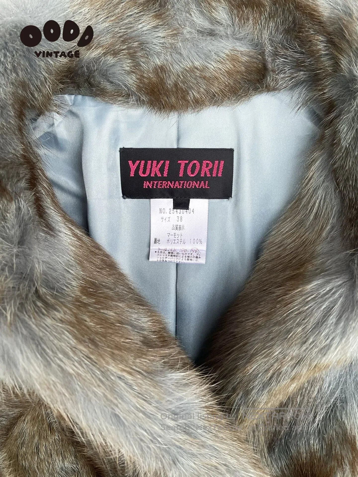 Japanese Brand Yuki Torii 90s Pika Fur Jacket. Size M / US 6-8 / IT 42-44 - 6 Thumbnail