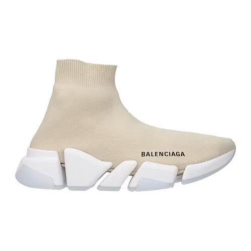 o1in1g1223 Speed 2.0 Clear Sole Recycled Knit Sneaker