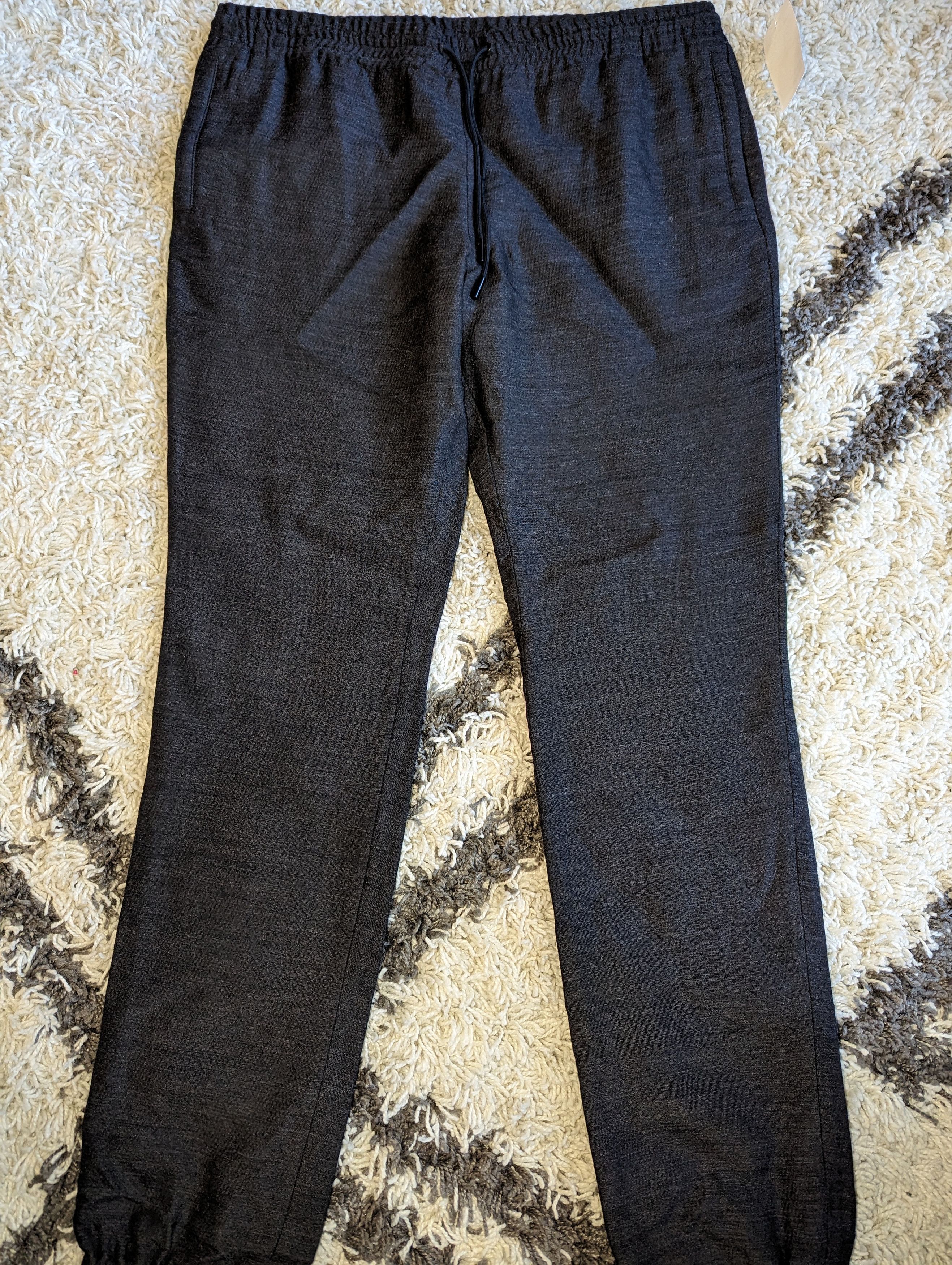 image of Saint Laurent Paris Causal Pants in Anthracite, Men's (Size 34)