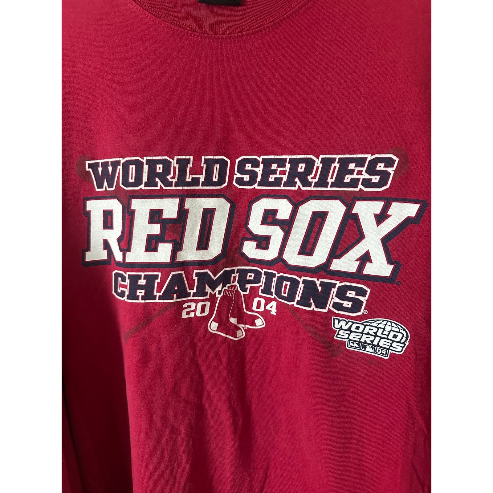 MLB × Vintage Vintage 2004 Boston Red Sox World Series Long Sleeve - XL Size US XL / EU 56 / 4 - 2 Thumbnail